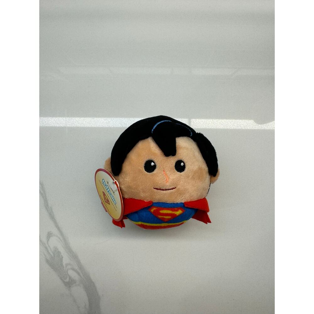 Hallmark Fluffballs Plush Character Ornament, 4 inches Superman